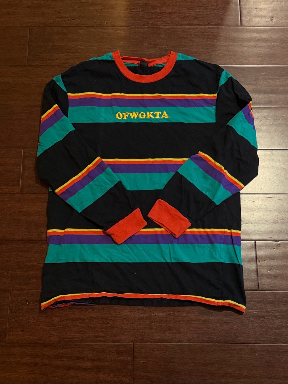 OFWGKTA Tyler the Creator/Odd Future Multi Striped Shirt
